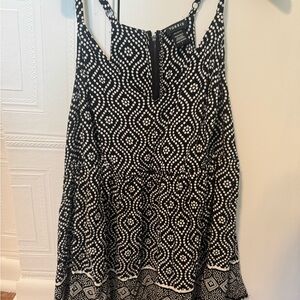 torrid Black & White Geometric Dot Camisole